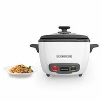 BLACK+DECKER 2-in-1 Rice Cooker and Food Steamer,