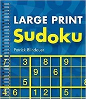Puzzle Wright Press Large Print Sudoku Puzzle/Game