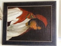AUBE - Oil on Canvas Painting