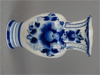 Russian B&W Pottery Vase