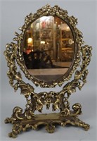 Vintage Bronze Vanity Mirror