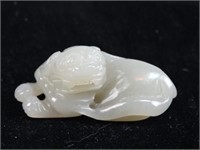 Carved Jade Fu Dog