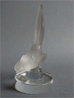 Lalique Crystal Bird Paperweight