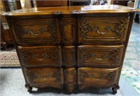 Antique French 3 Drawer Chest
