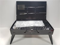 Portable hibachi grill