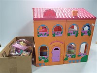 Dora the Explorer doll house w/ accessories