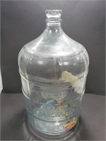 Large Absopure glass water jug