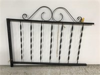Wrought iron fence rail salvage section