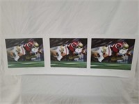 Lot of 3 Signed Daniel Moore "The Sack" Prints