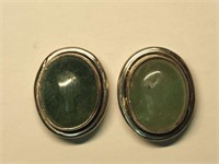 Sterling Silver Earrings (~weight 3.46g),