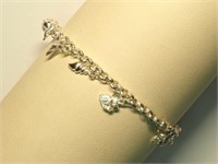 Sterling Silver  Bracelet (~length 17cm)
