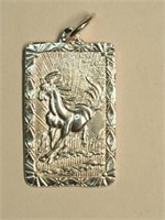 Sterling Silver  Pendant (~weight 2.5g)