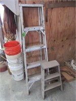 5' Aluminum Ladder, Step Ladder