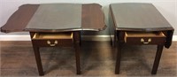 2 Knob Creek Furniture Drop Leaf End Tables