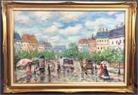 Antique Oil Painting Signed