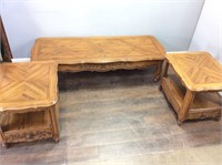 Thomasville Furniture End Tables With Coffee Table