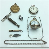 Pocketwatches/vintage Durham Razor/tungsten