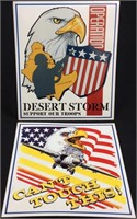 DESERT STORM, CAN’T TOUCH THIS METAL SIGNS