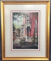 WILLIAM MANGUM ANN’S LACE FRAMED PICTURE