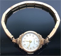 Vintage 14kt Gold Case Wittnauer Watch