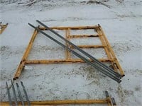 scaffold - 2 - 5' x 5' sides, 2 cross members