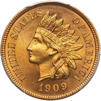 1C 1909 INDIAN. PCGS MS64RD CAC