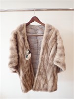 Vintage Women's Fur Shawl