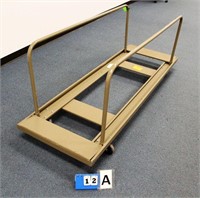 Cart for Folding Tables, On Casters