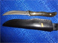 Buck 107 Knife - Used with Leather Sheath