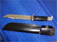 Buck 120 Knife -  Used with Leather Sheath