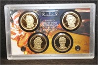 2010 US Mint Presidential $1 Coin Proof Set