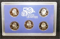 2005 US Mint 50 States Quarters Proof Set