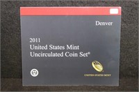 2011 Denver US Mint Uncirculated Coin Set