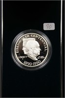 US Eisenhower Centenniel 1990-P Silver Dollar
