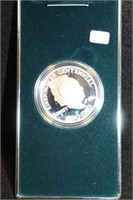 US Eisenhower Centenniel 1990 Silver Dollar