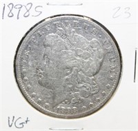 1898-S Morgan Silver Dollar SEMIKEY
