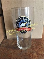 (6) GOOSE ISLAND BEER BAR GLASSWARE