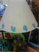 pair of Palm tree  beach themed lamp