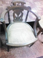 Singleton wooden chair