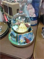 Beauty and the Beast 
 princess snow globe