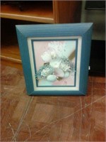 Shell canvas in frame
