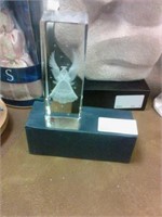 Crystallized angel with Box