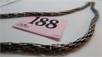 18" STERLING SILVER CHAIN NECKLACE