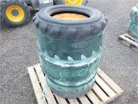 Skid Steer Tires/ Rims (QTY 3)