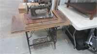 SEARS AND ROEBUCK TREADLE SEWING MACH