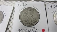 1936 WALKING LIBERTY HALF DOLLAR
