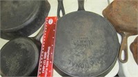 WAGNER IRON SKILLET