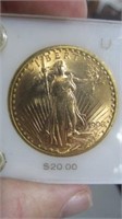 1908 $20 GOLD PIECE