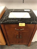 24” Goldwell Vanity Combo Black granite top