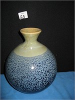POTTERY VASE MEASURES 10" MADE IN THILAND
